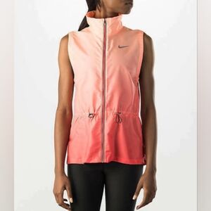 NIKE Gradient Ombre Women's Lightweight Running Vest Size Medium